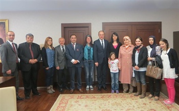 Muş Valiliği - Türkiye Ulusal Ajansı Ziyareti